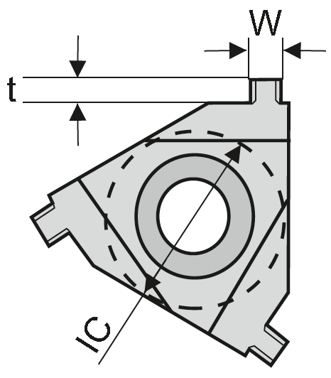 3 IR 1,85D472-2,0VKX zapichovací  destička